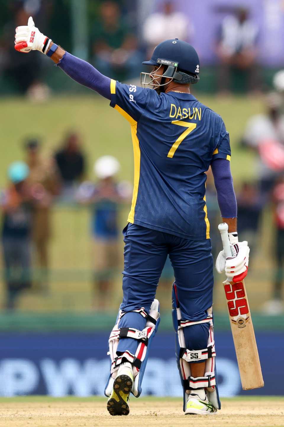 Dasun Shanaka smashed a 19-ball fifty, Sri Lanka vs Oman, T20 World Cup, Pallekele, February 12, 2026