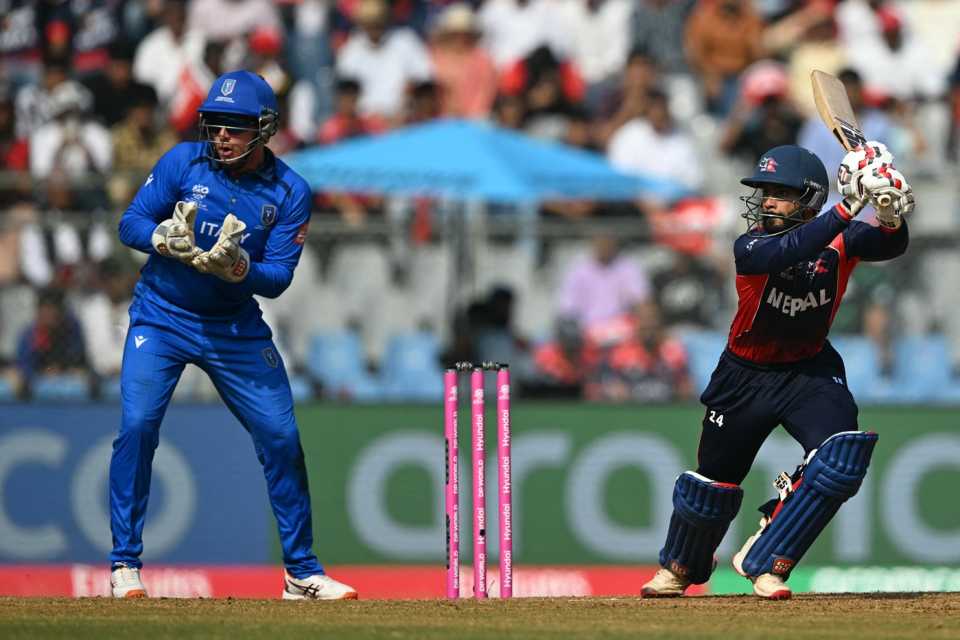 Aarif Sheikh kept Nepal moving, Nepal vs Italy, T20 World Cup, Mumbai, February 12, 2026