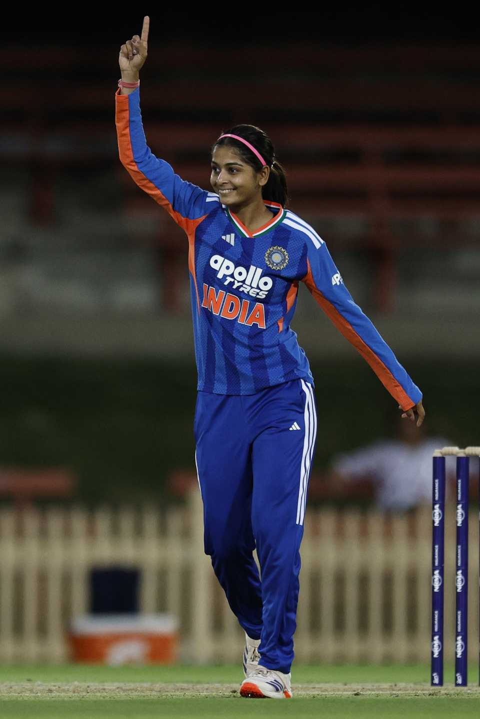 Shreyanka Patil picked up two wickets, Governor-General XI vs India, Only women's T20, Sydney, February 13, 2026