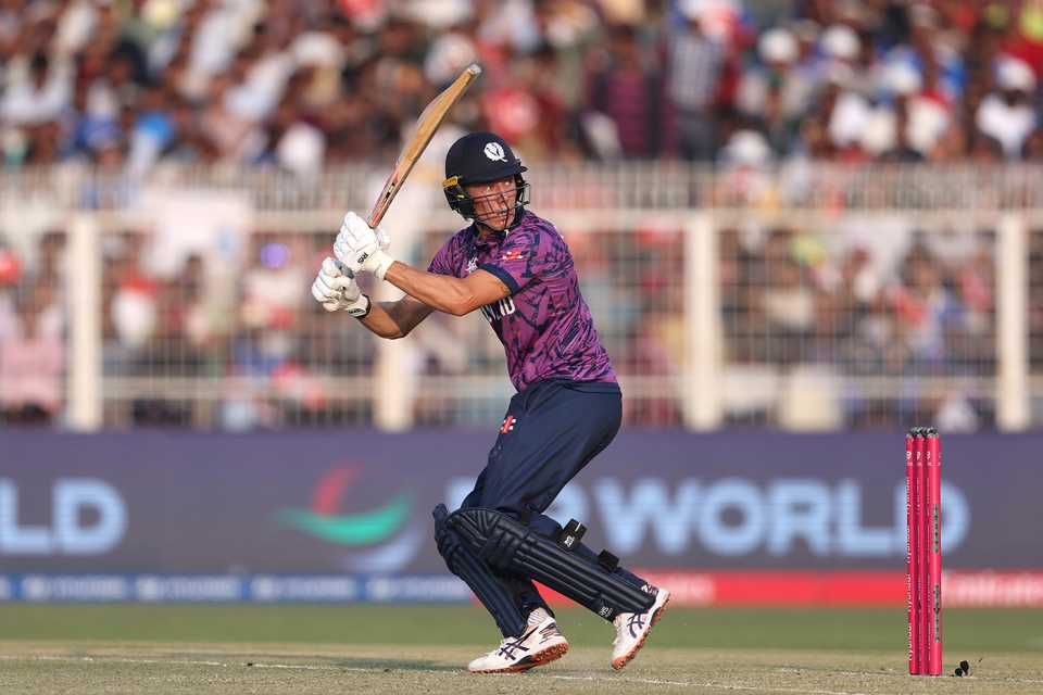 Oliver Davidson played handily at the death, England vs Scotland, T20 World Cup, Group C, Kolkata, February 14, 2026