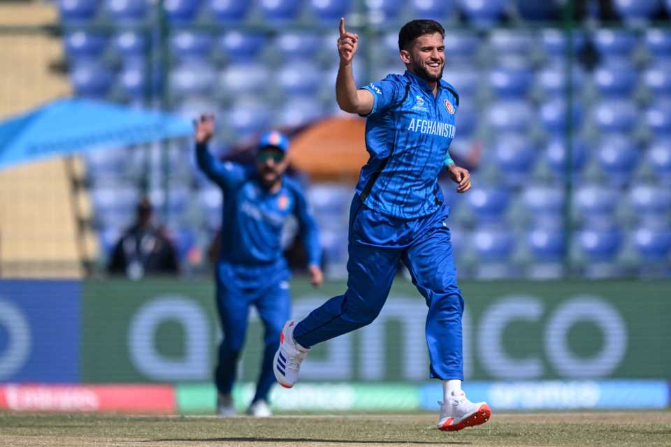 Azmatullah Omarzai struck in the first over, Afghanistan vs UAE, Men's T20 World Cup, New Delhi, February 16, 2026