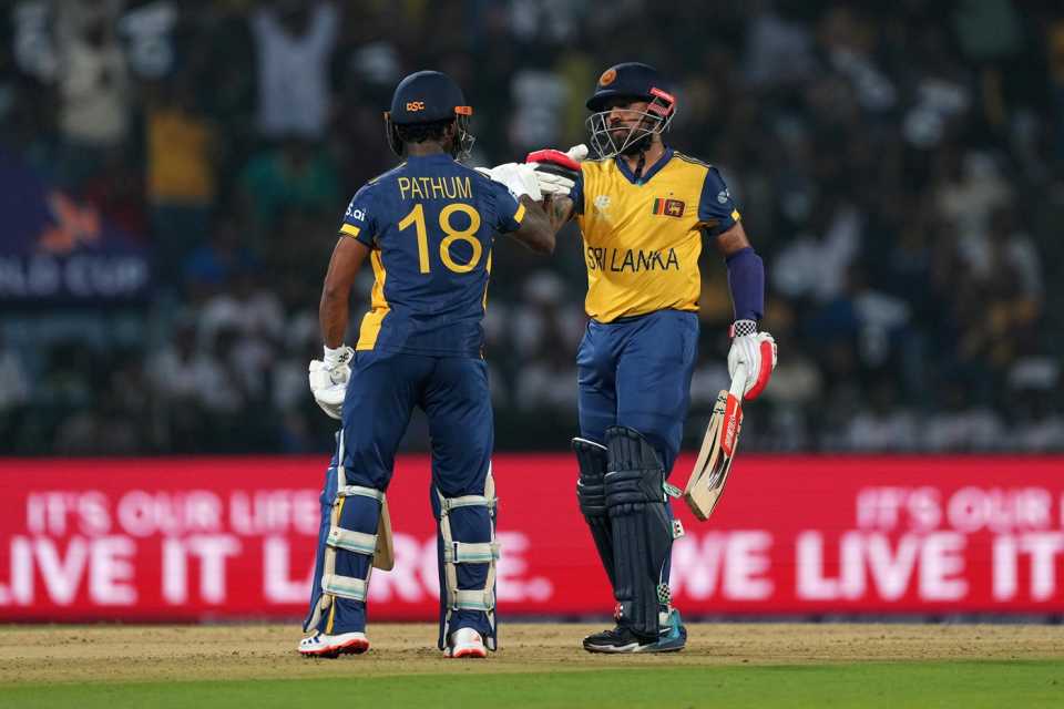 Kusal Mendis and Pathum Nissanka added 97 runs for the second wicket, Sri Lanka vs Australia, T20 World Cup 2026, Pallekele, February 16, 2026