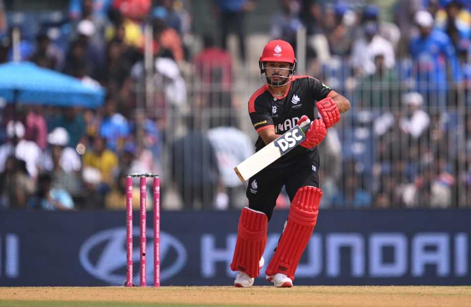 Dilpreet Bajwa got off to a steady start, Canada vs New Zealand, T20 World Cup, Chennai, February 17, 2026
