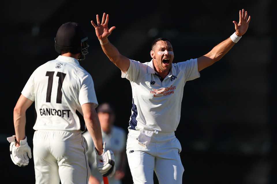Scott Boland was a handful late in the day, Western Australia vs Victoria, Sheffield Shield, WACA, Febarury 18, 2026
