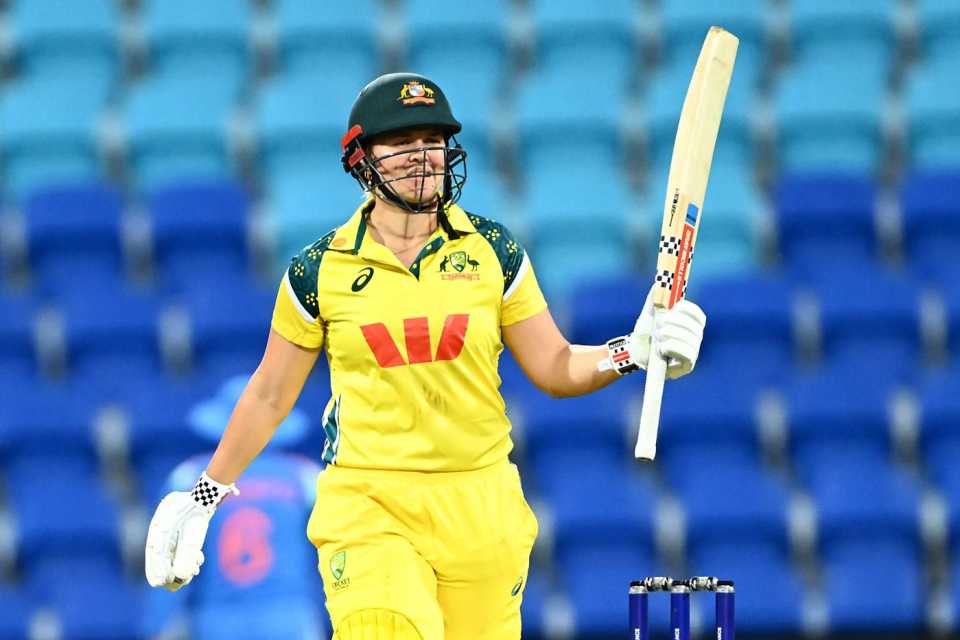 Georgia Voll raced to fifty, Australia vs India, 2nd ODI, Hobart, February 27, 2026