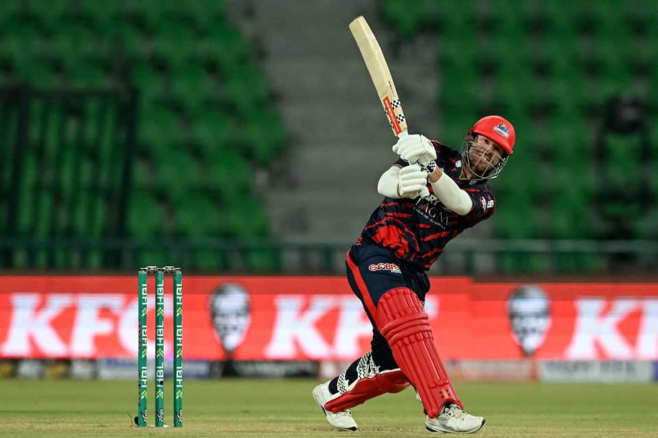 David Warner slowed down a touch after a blistering start, Karachi Kings vs Quetta Gladiators, PSL 2026, Lahore, March 27, 2026