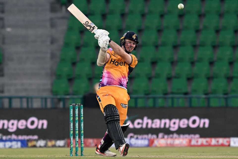Michael Bracewell's cameo took his side to the 215 chase, Peshawar Zalmi vs Rawalpindi Pindiz, PSL 2026, Lahore, March 28, 2026