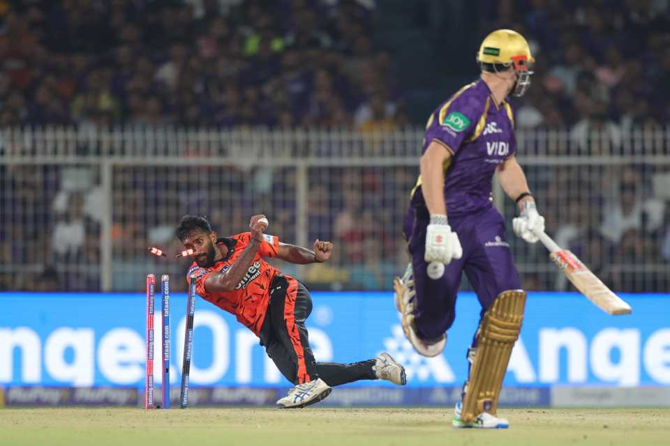 Eshan Malinga runs Cameron Green out, Kolkata Knight Riders vs Sunrisers Hyderabad, IPL, Kolkata, April 2, 2026