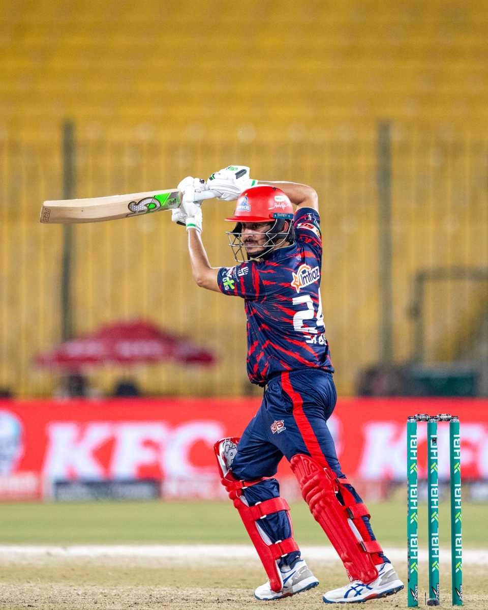 Saad Baig held the innings together, Karachi Kings vs Hyderabad Kingsmen, PSL 2026, Karachi, April 11, 2026