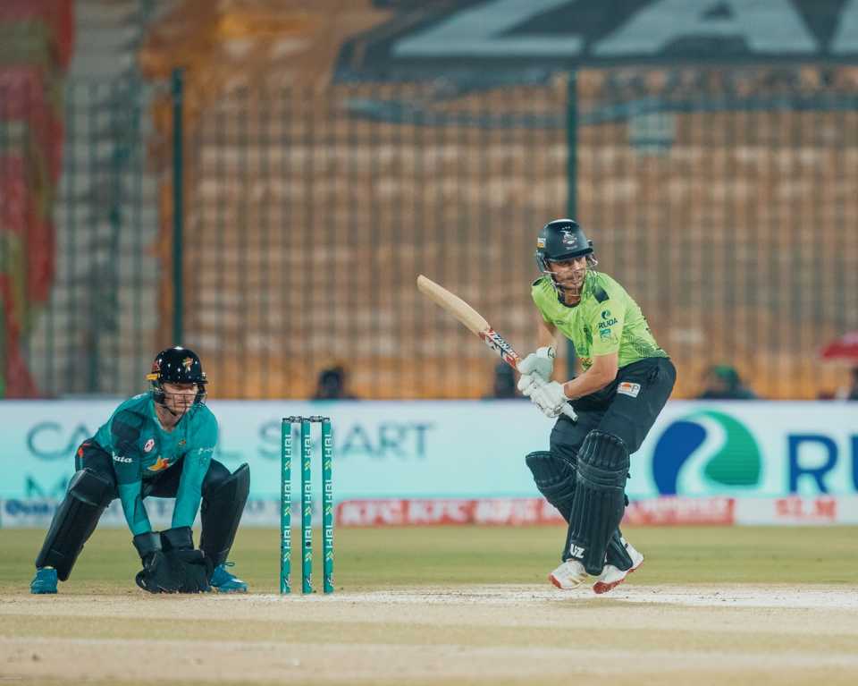 Mohammad Farooq dominated the opening stand, Lahore Qalandars vs Rawalpindiz, PSL 2026, Karachi, April 18, 2026