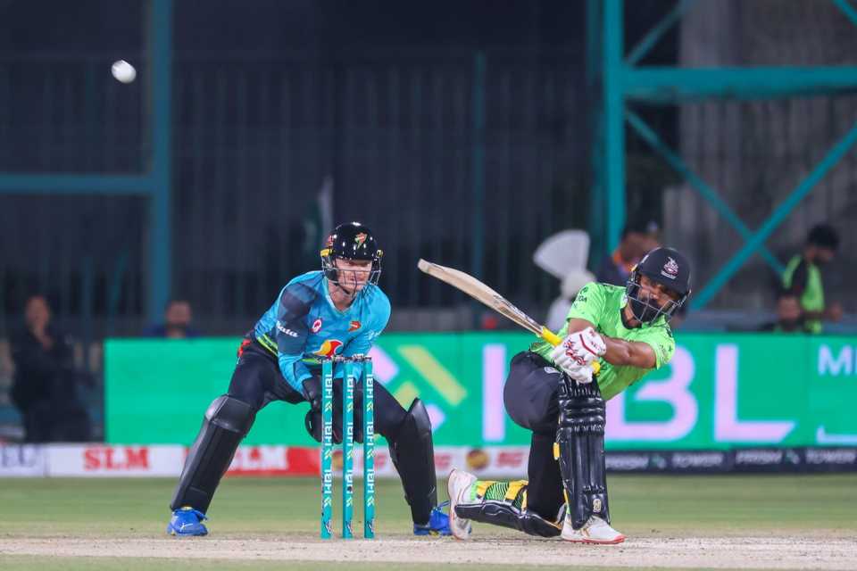Fakhar Zaman picked up pace after a slow start, Lahore Qalandars vs Rawalpindiz, PSL 2026, Karachi, April 18, 2026