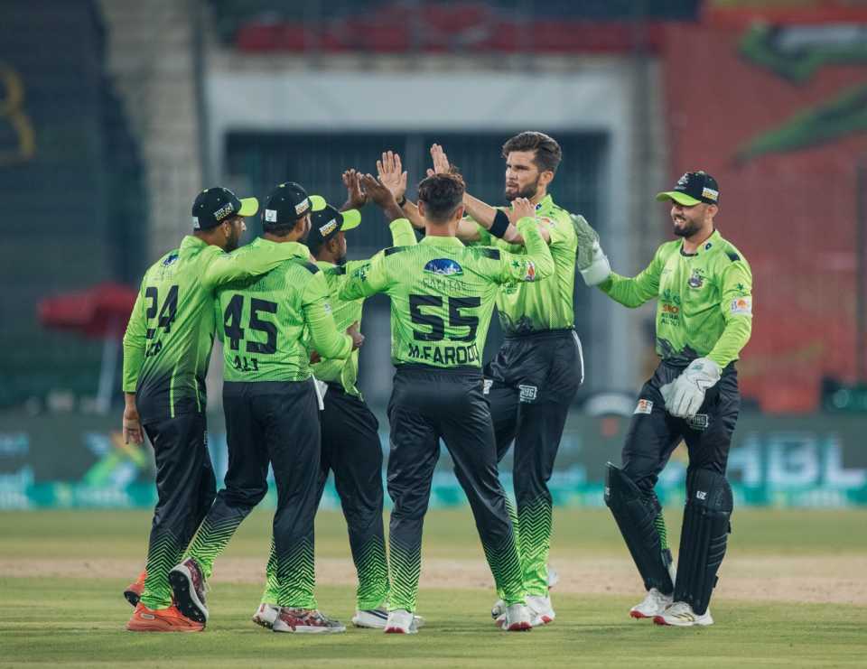 Shaheen Shah Afridi took two wickets in an over, Lahore Qalandars vs Rawalpindiz, PSL 2026, Karachi, April 18, 2026
