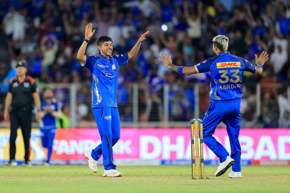 Ashwani Kumar kept took a four-for, Gujarat Titans vs Mumbai Indians, IPL, Ahmedabad, April 20, 2026