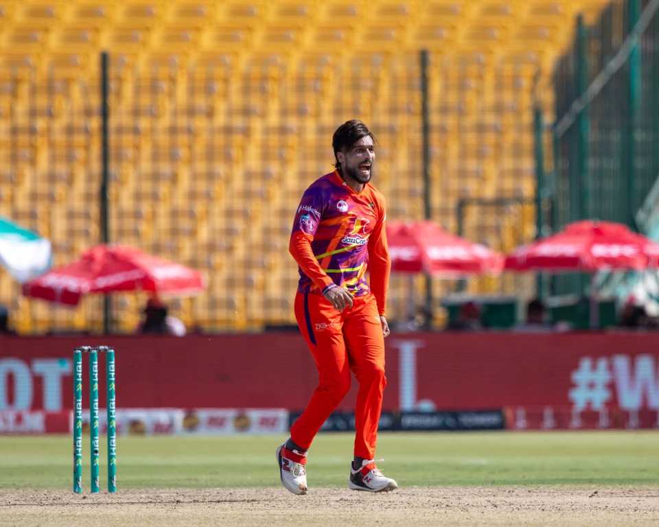 Mohammad Amir picked up 2 for 21, Islamabad United vs Rawalpindiz, PSL 2026, Karachi, April 23, 2026