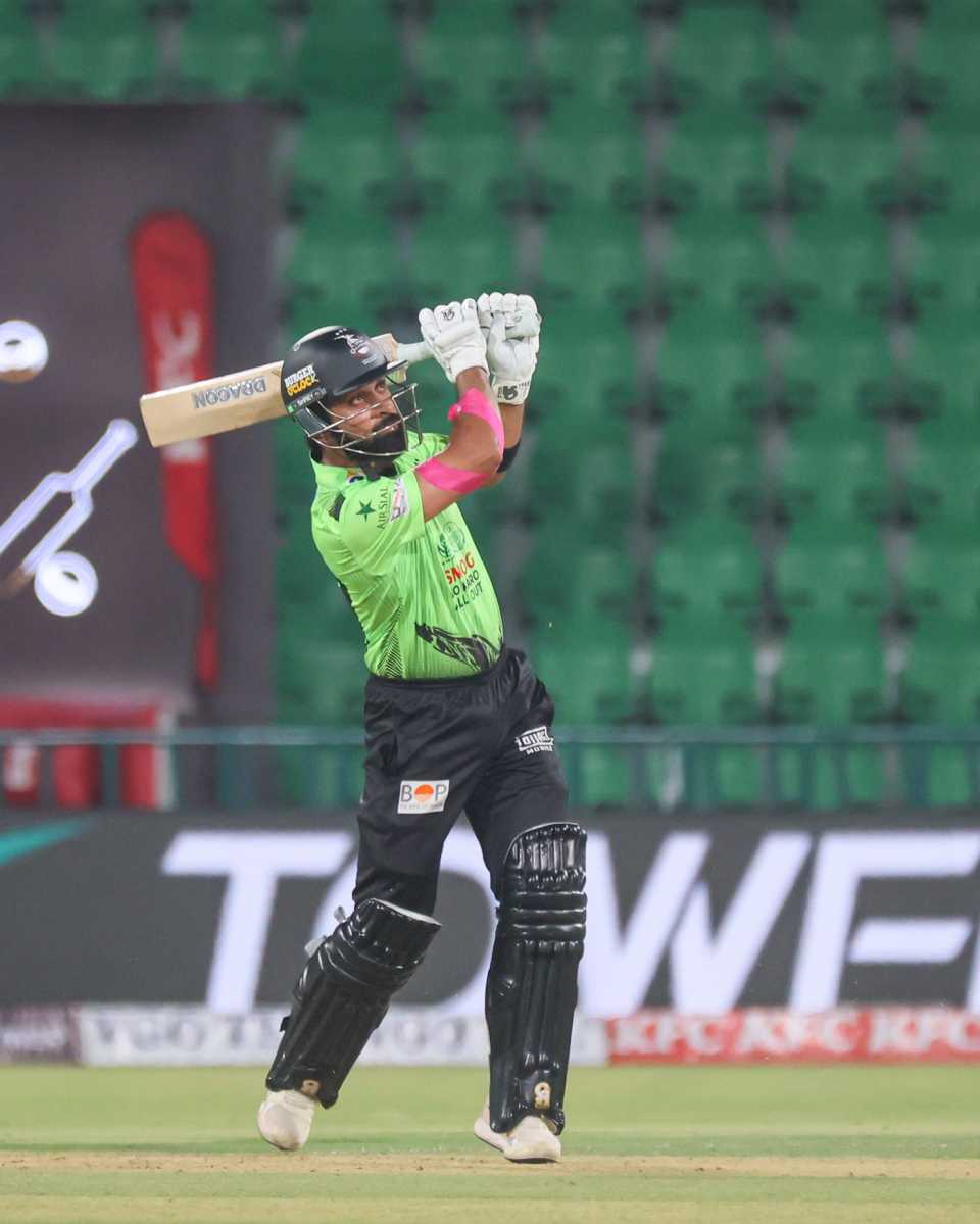 Abdullah Shafique goes big, Lahore Qalandars vs Karachi Kings, Lahore, PSL, April 23, 2026