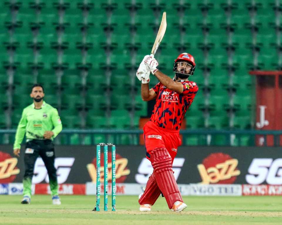 Khushdil Shah scored 44 not out off just 14 balls, Lahore Qalandars vs Karachi Kings, Lahore, PSL, April 23, 2026