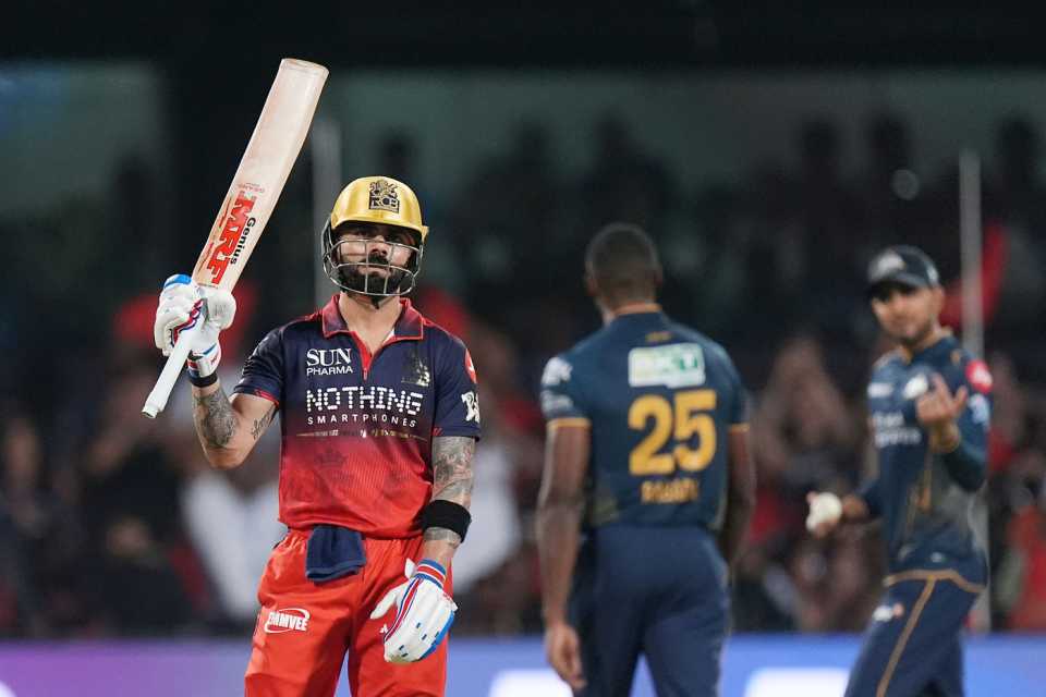 RCB Sets Record 255-Run Target Against Gujarat in IPL Qualifier