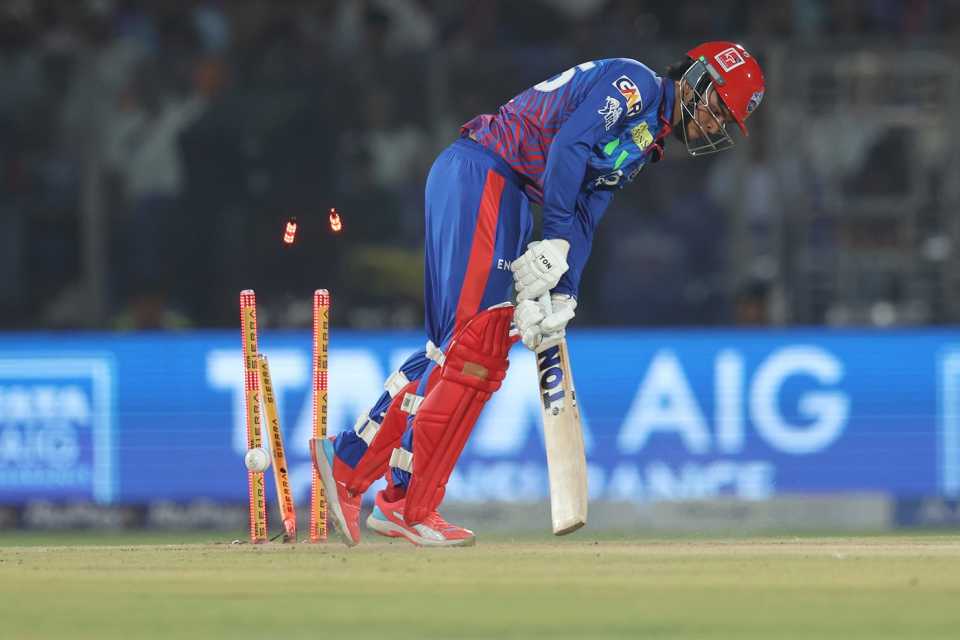 Delhi Capitals' Sahil Parakh was out for a duck on IPL debut, Delhi Capitals vs Royal Challengers Bengaluru, IPL 2026, April 27, 2026, Delhi