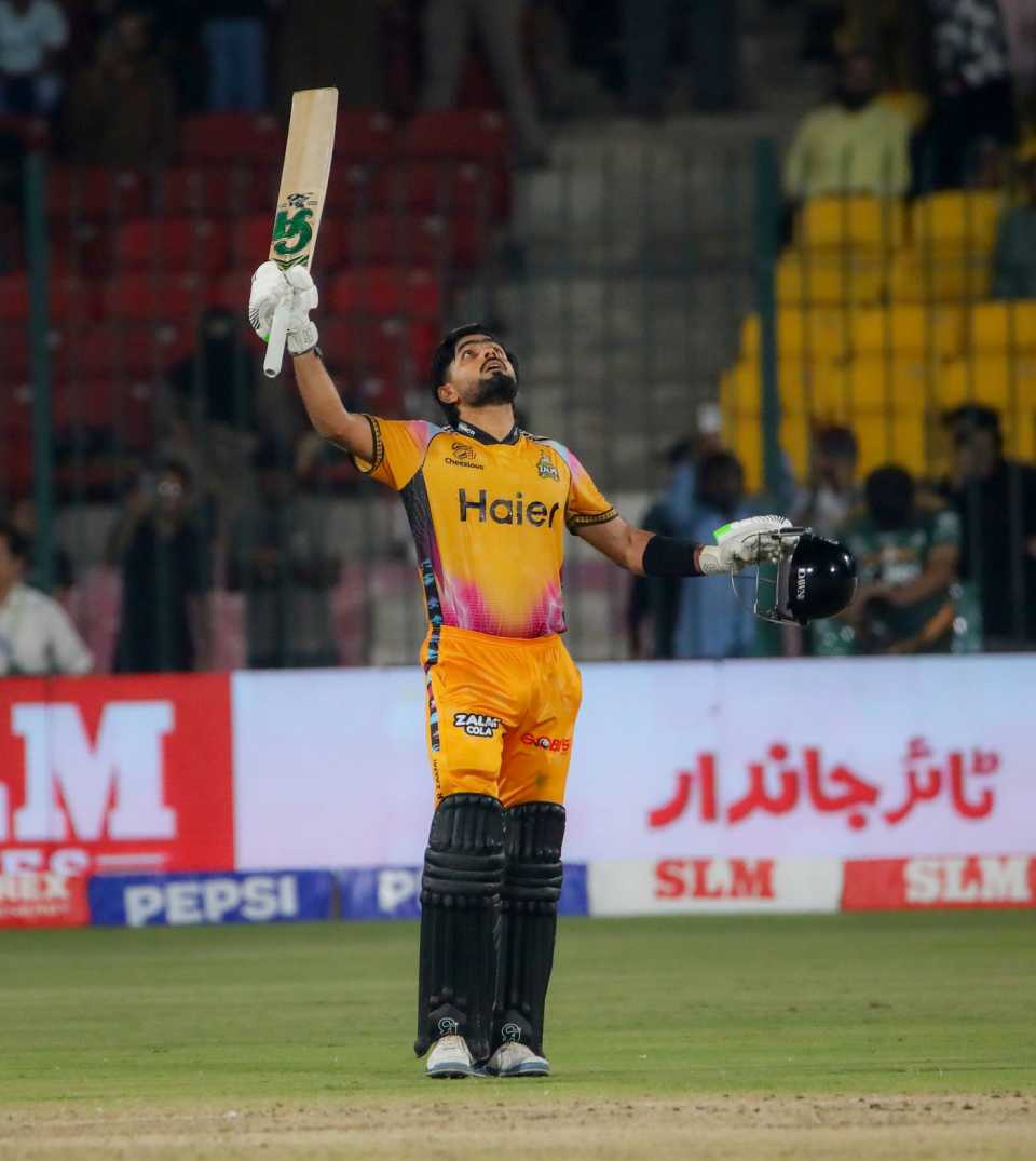 Babar Azam hit a scintillating century, Peshawar Zalmi vs Islamabad United, Qualifier, PSL 2026, Karachi, April 28, 2026