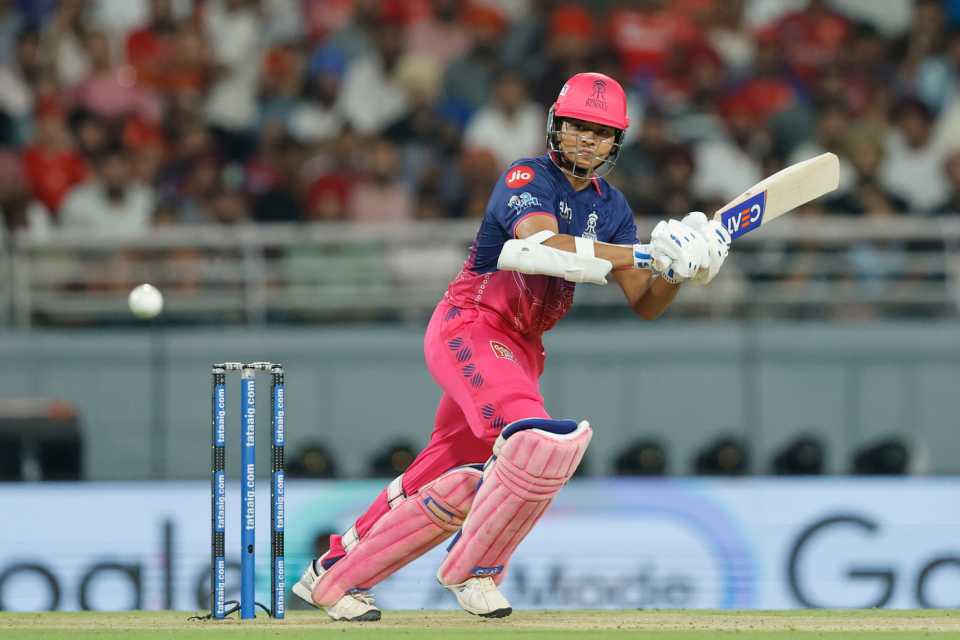 Yashasvi Jaiswal made a big start in the powerplay, Punjab Kings vs Rajasthan Royals, IPL 2026, New Chandigarh, April 28, 2026