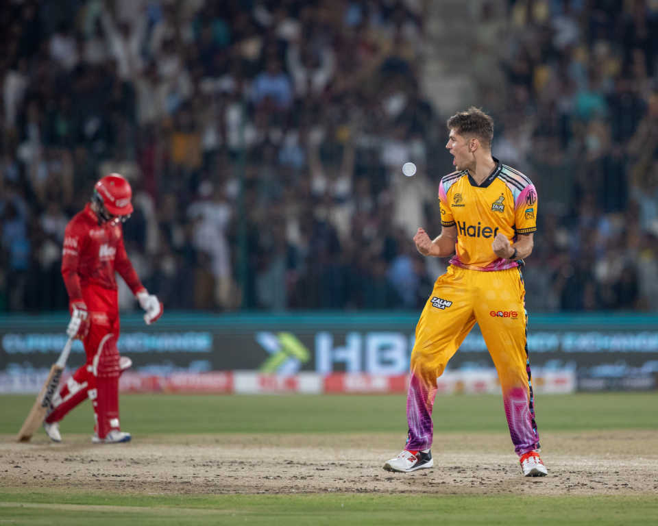 Aaron Hardie derailed the Islamabad United chase, Peshawar Zalmi vs Islamabad United, Qualifier, PSL 2026, Karachi, April 28, 2026