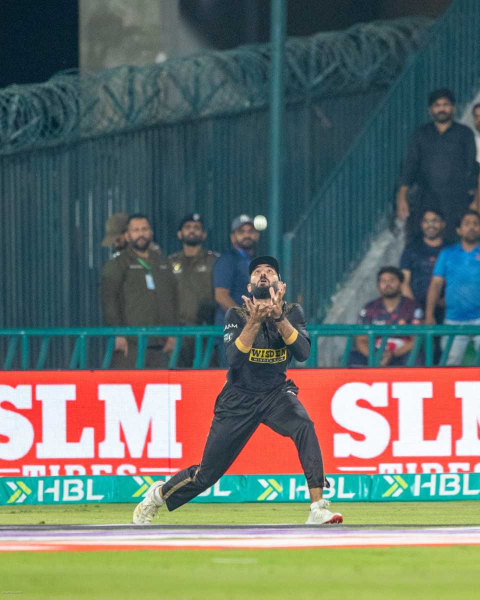 Irfan Khan was safe with his catching, Hyderabad Kingsmen vs Islamabad United, PSL 2026 Eliminator 2, Lahore, May 1, 2026