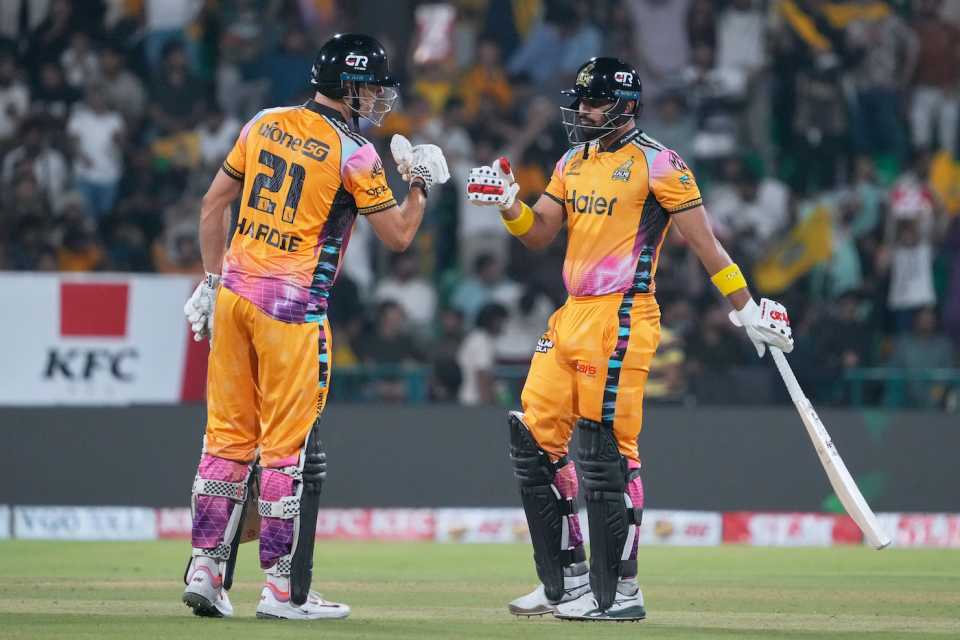 Abdul Samad, Aaron Hardie got their team out of a sticky situation, Hyderabad Kingsmen vs Peshawar Zalmi, PSL 2026 Final, Lahore, May 03, 2026
