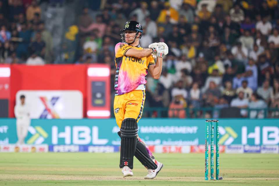 Aaron Hardie's evening got even better in the chase, Hyderabad Kingsmen vs Peshawar Zalmi, PSL 2026 Final, Lahore, May 03, 2026