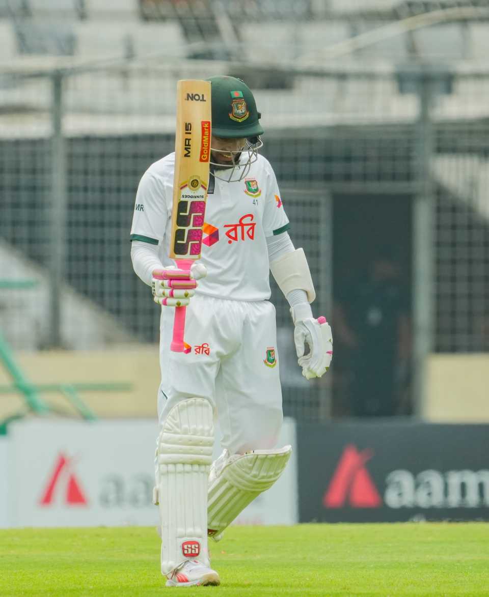 Mushfiqur Rahim brought up his half-century, Bangladesh vs Pakistan, 1st Test, Mirpur, 2nd day, May 9, 2026