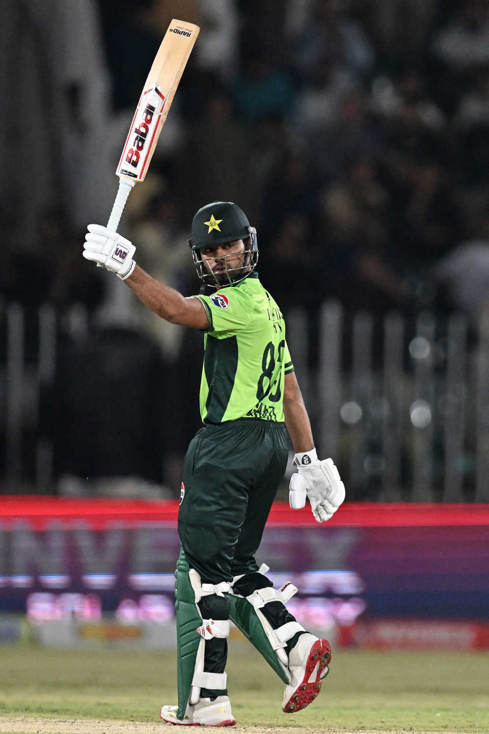 Ghazi Ghori brought up his maiden international fifty, Pakistan vs Australia, 1st ODI, Rawalpindi, May 30, 2026