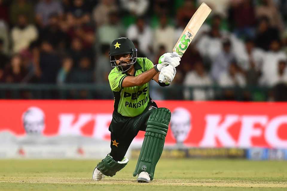 Babar Azam batted carefully during the chase, Pakistan vs Australia, 3rd ODI, Lahore, June 4, 2026