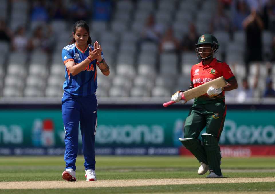 Cricket Photos - BAN-W vs IND-W, 23rd Match, Group 1 Pictures