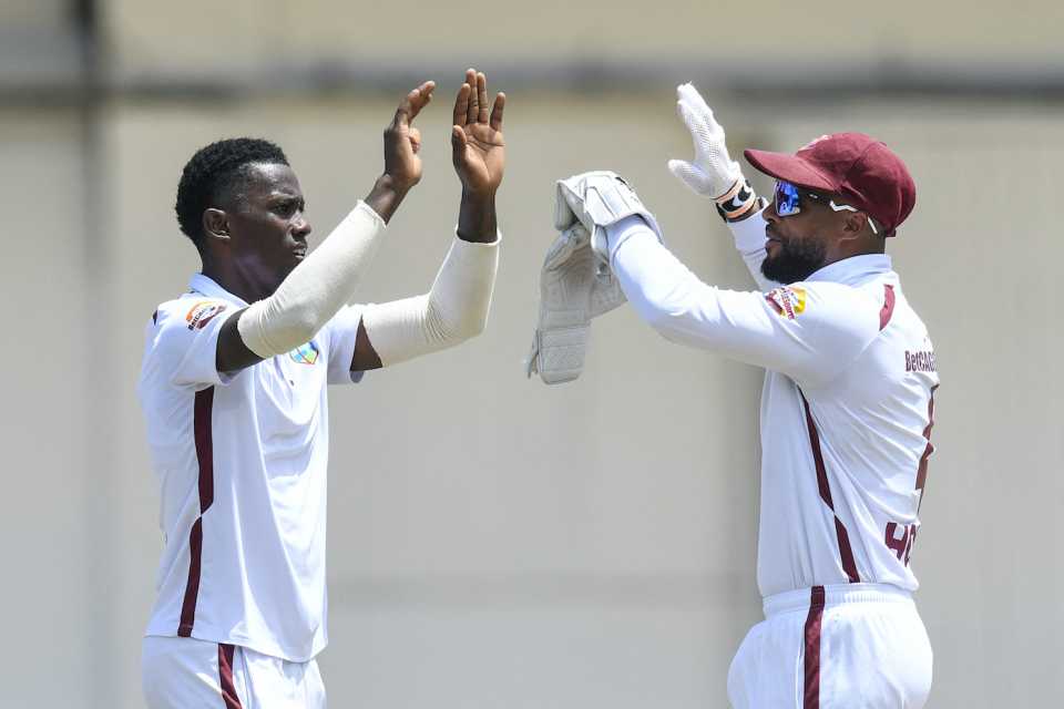 Shamar Joseph got extra bounce to dismiss Imam-ul-Haq, West Indies vs Pakistan, 2nd Test, Port of Spain, 2nd Day, August 3, 2026