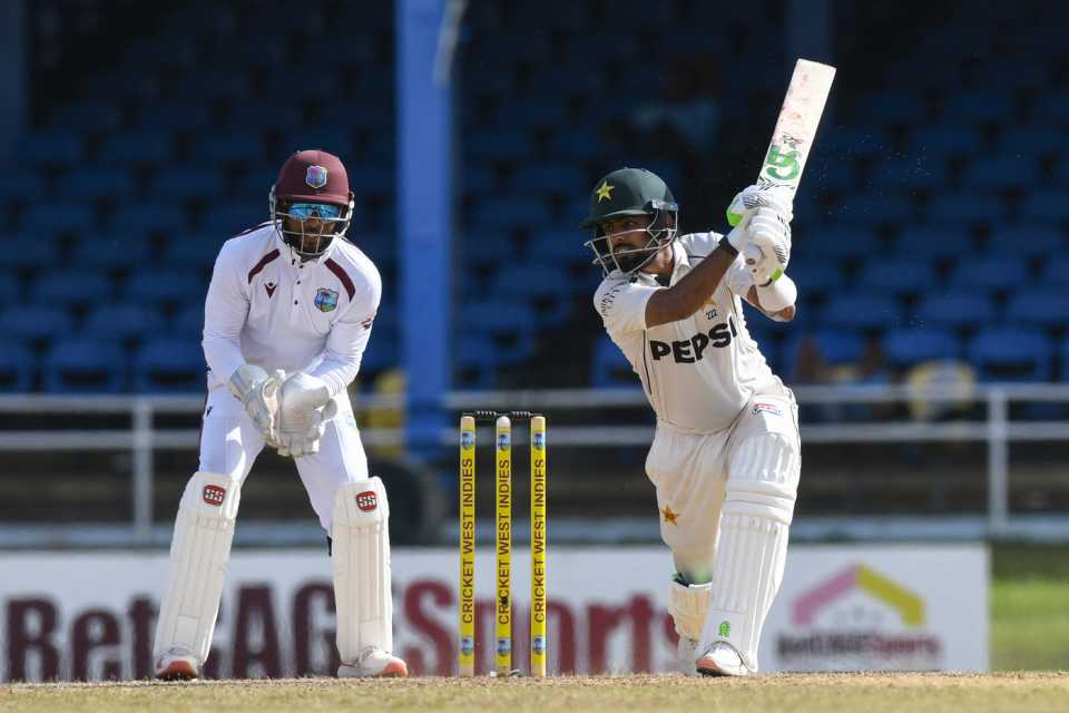 Babar Azam looked in total control, West Indies vs Pakistan, 2nd Test, Port of Spain, 2nd Day, August 3, 2026