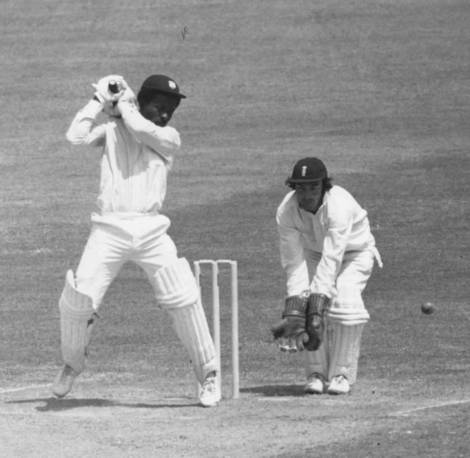 Roy Fredericks scores a century at Lord's