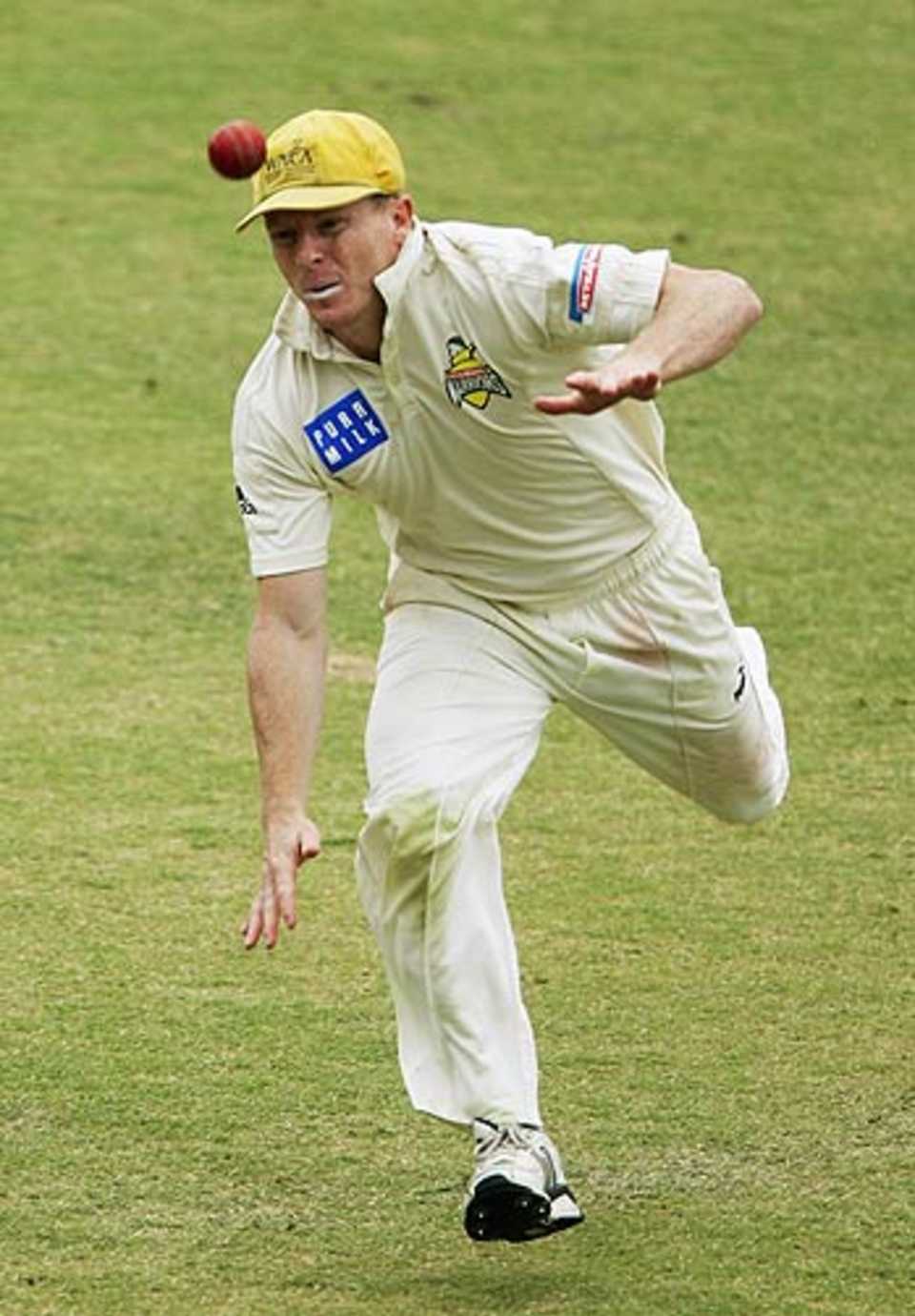 Chris Rogers fields during Western Australia's game against Victoria