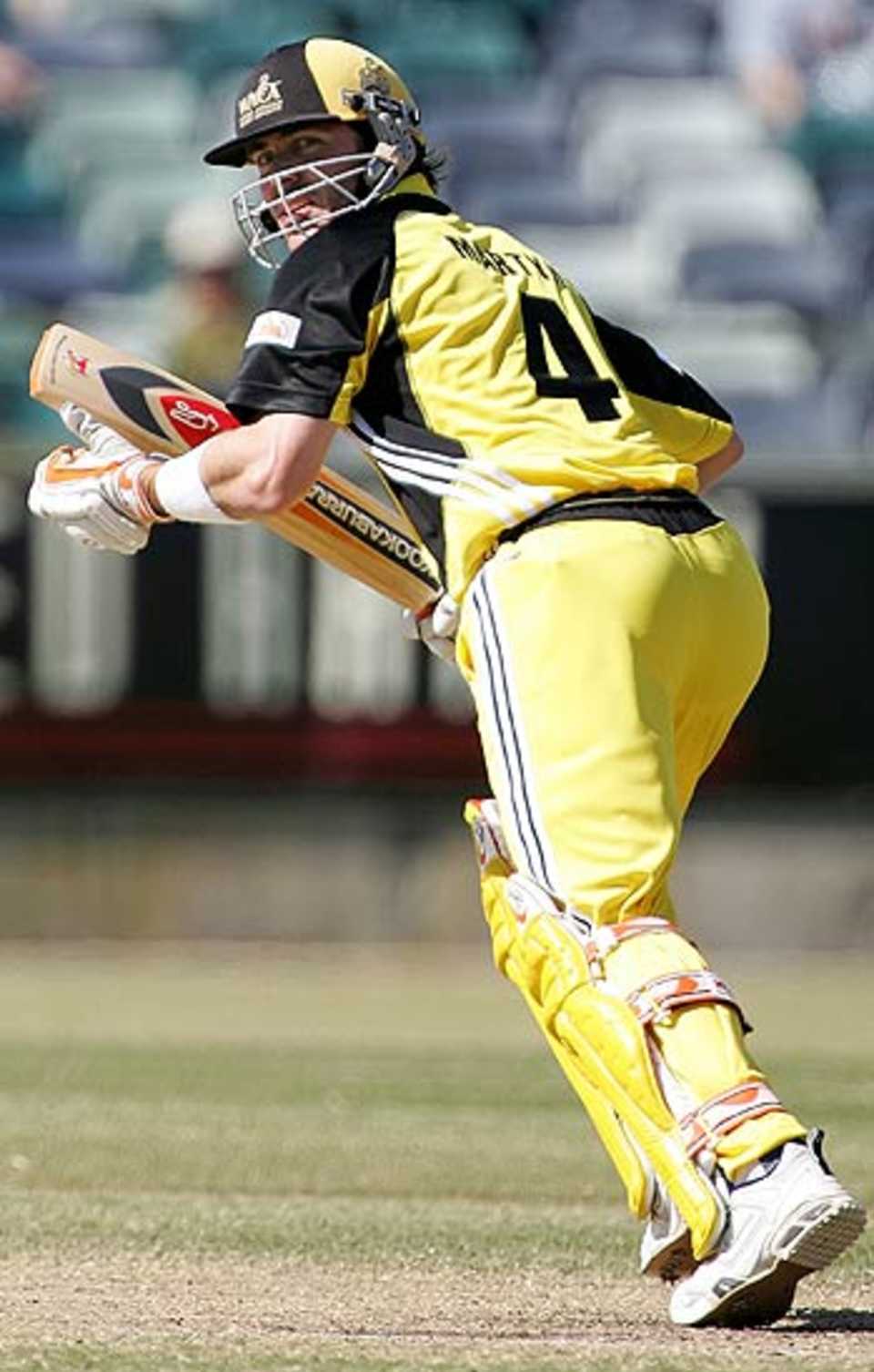 Damien Martyn's 110 took Western Australia to victory, Western Australia v Victoria, ING Cup, Perth, Oct 23, 2005