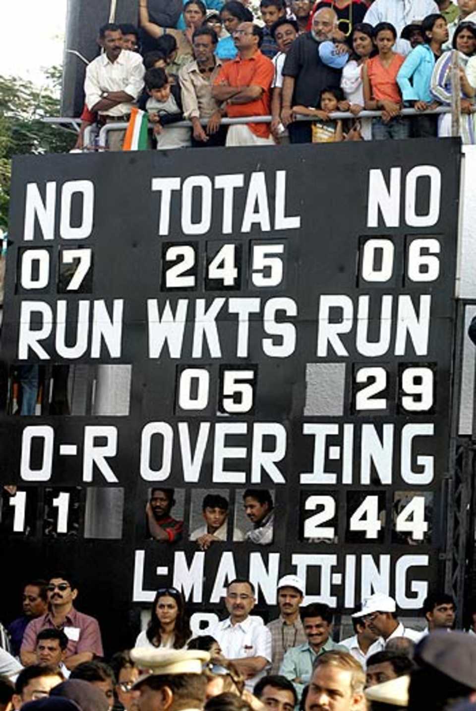 Some things just don't need reiteration...or do they? India v Sri Lanka, 7th ODI, Baroda, November 12, 2005