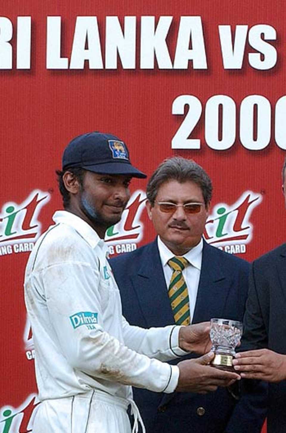 Kumar Sangakkara was adjudged Man of the Match, Sri Lanka v Pakistan, 1st Test, Colombo (SSC), 5th day, March 30, 2006