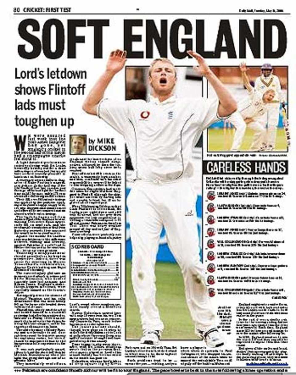The press reacted badly to the draw at Lord's but England are still big favourites to win the series