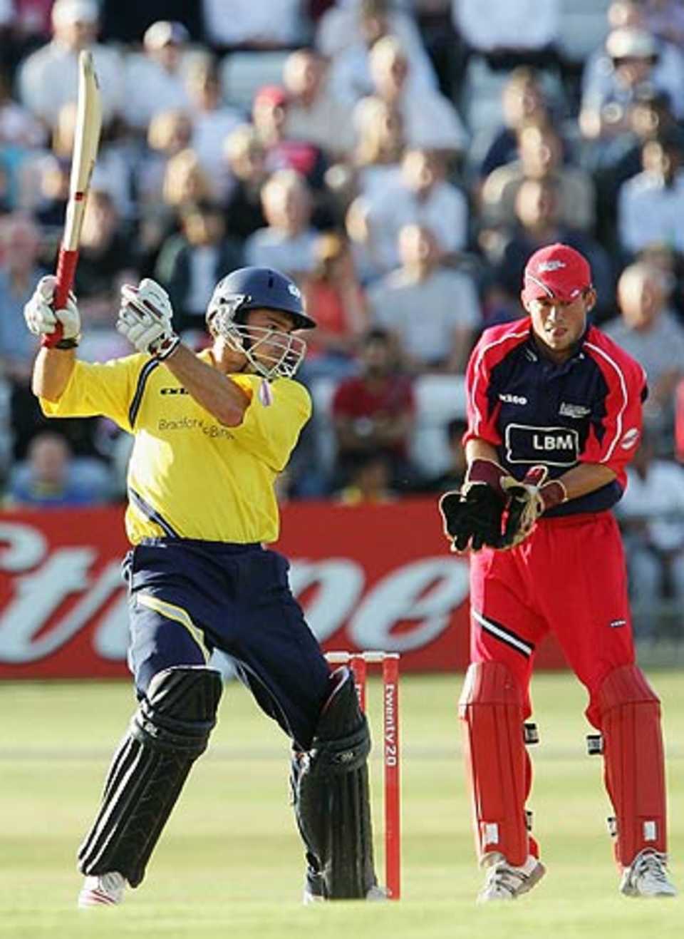 Michael Lumb's 84 took Yorkshire to victory against Lancashire, Lancashire v Yorkshire, Tewnty20 Cup, Leeds, July 11, 2006