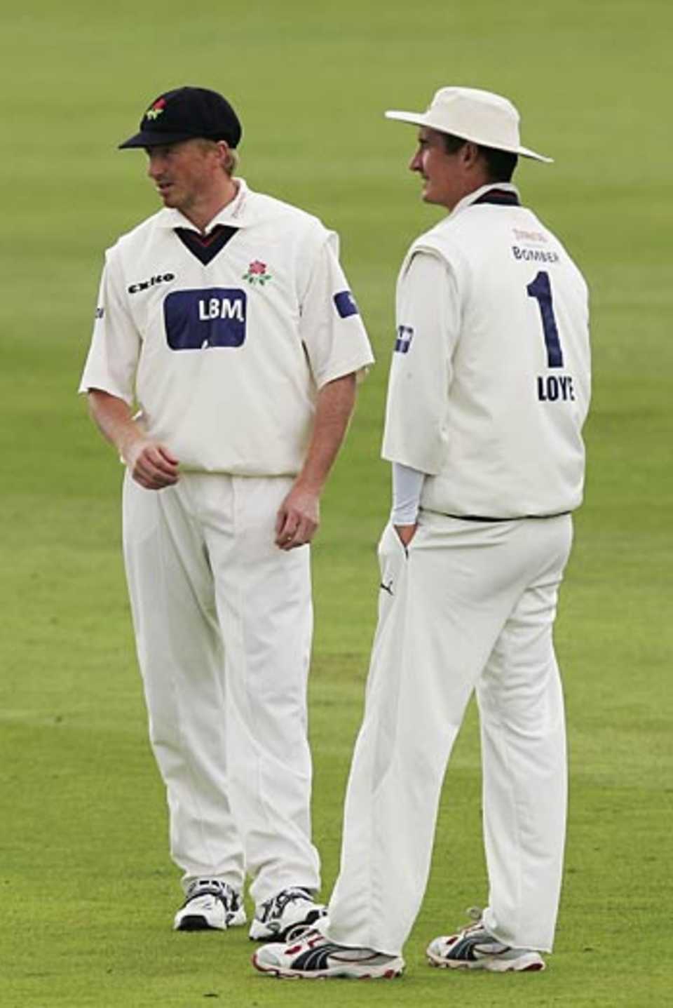 Glen Chapple and Mal Loye were both named in England's Champions Trophy 30