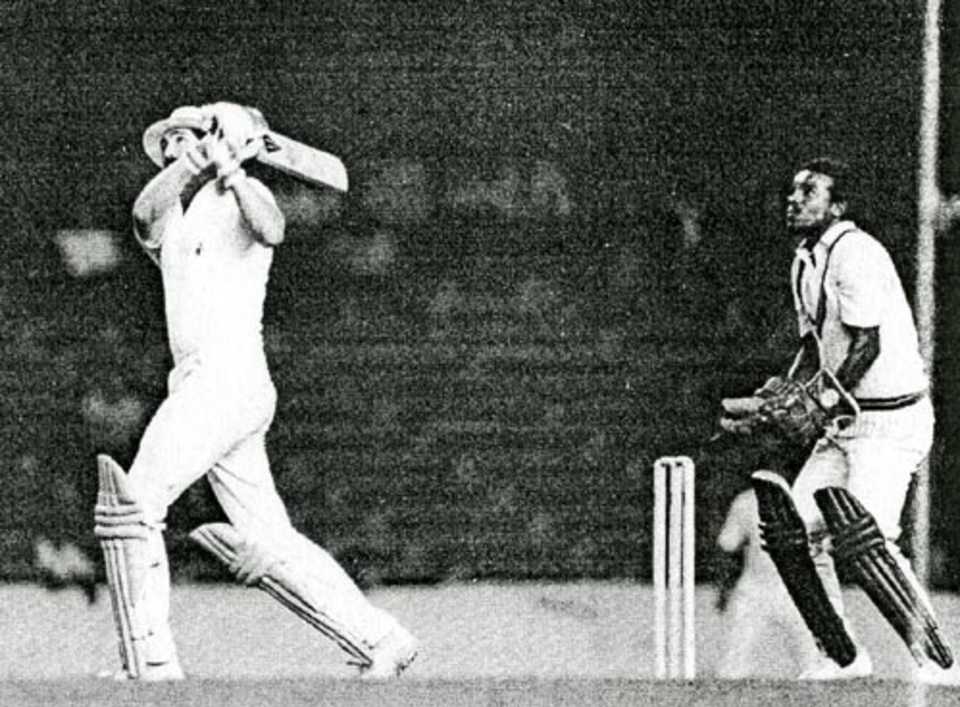Graham Gooch launches another six at Stamford Bridge