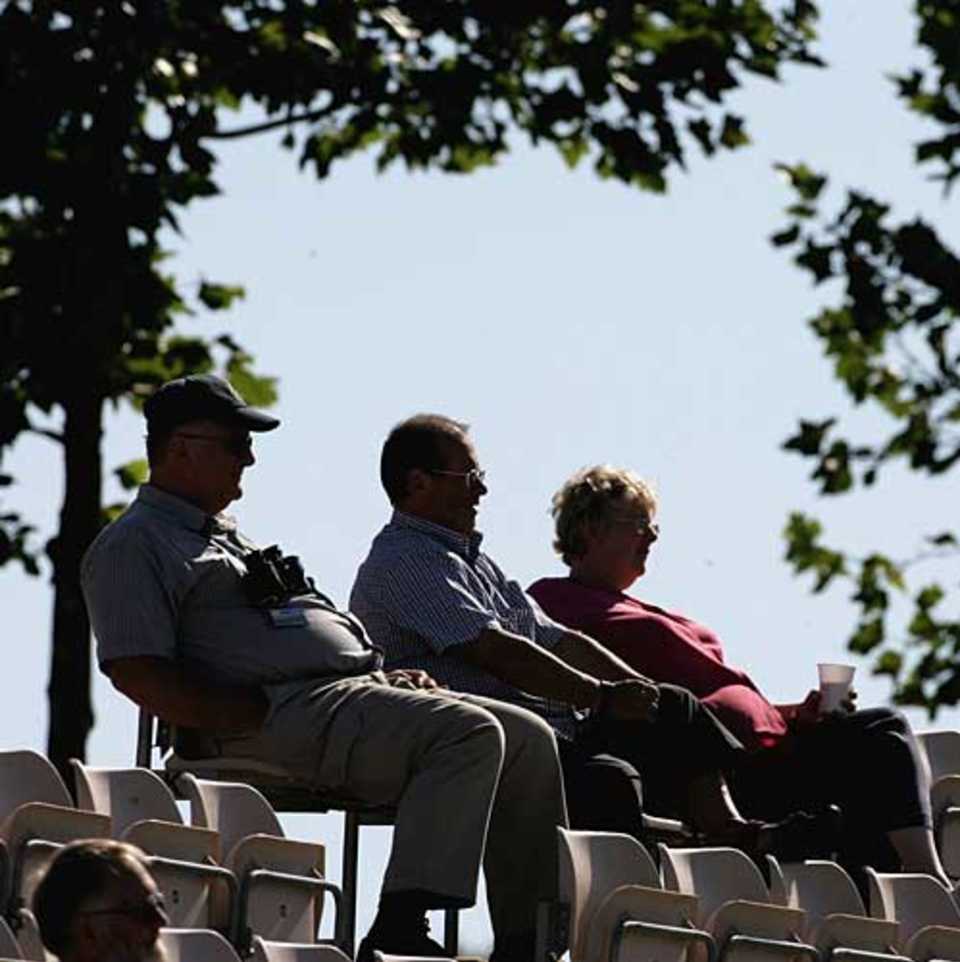 Spectators enjoy the final days of cricket action for the summer