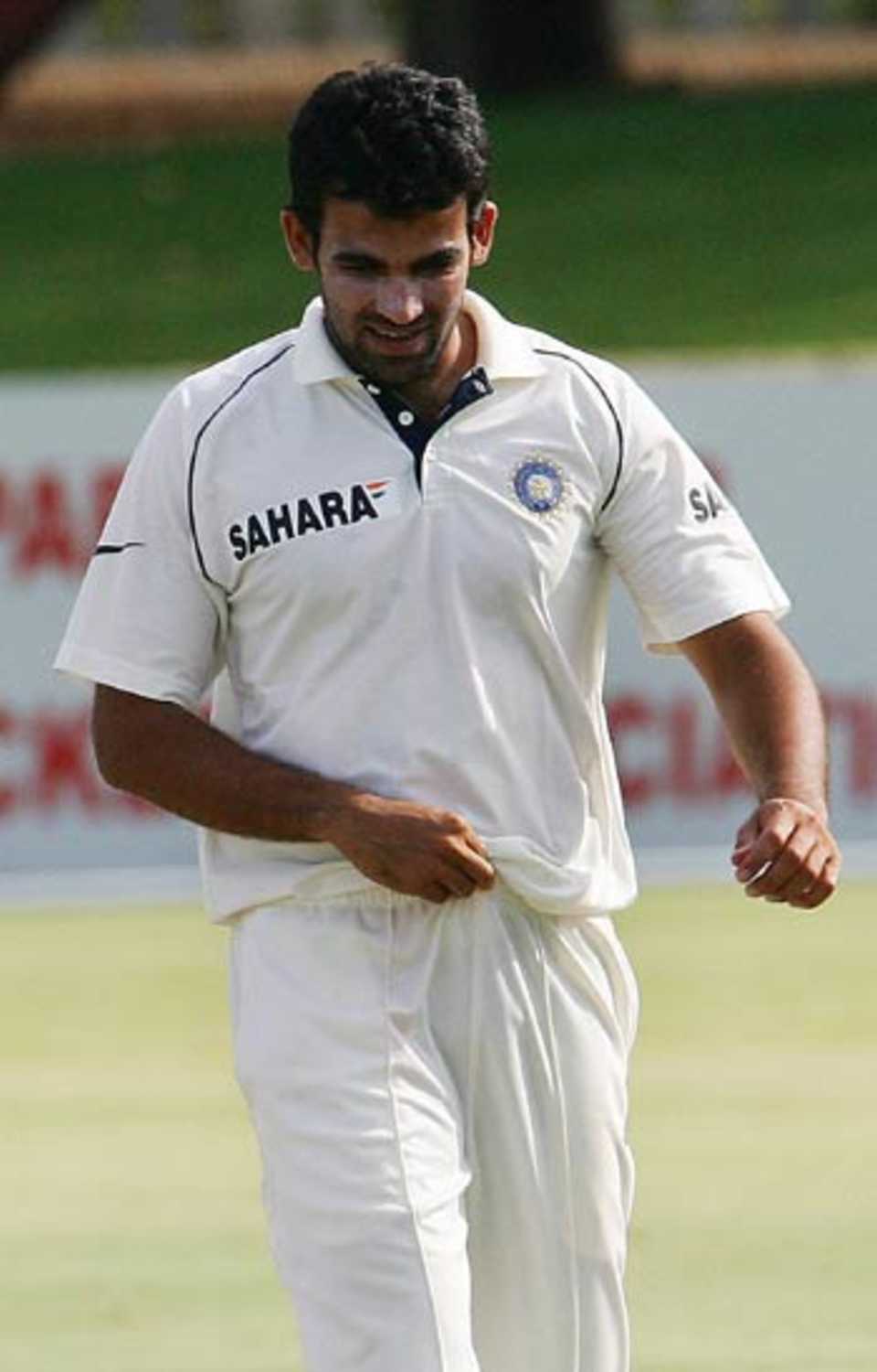 Zaheer Khan worked hard and the results came as the Indians beat Rest of South Africa