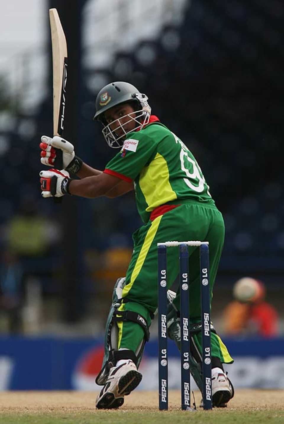 Mohammad Ashraful top-scored for Bangladesh with 45, Bangladesh v Sri Lanka, Group B, Trinidad, March 21, 2007