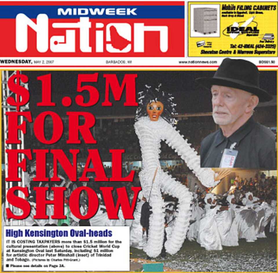 <I>The Nation</I> reveals the cost of the World Cup closing ceremony