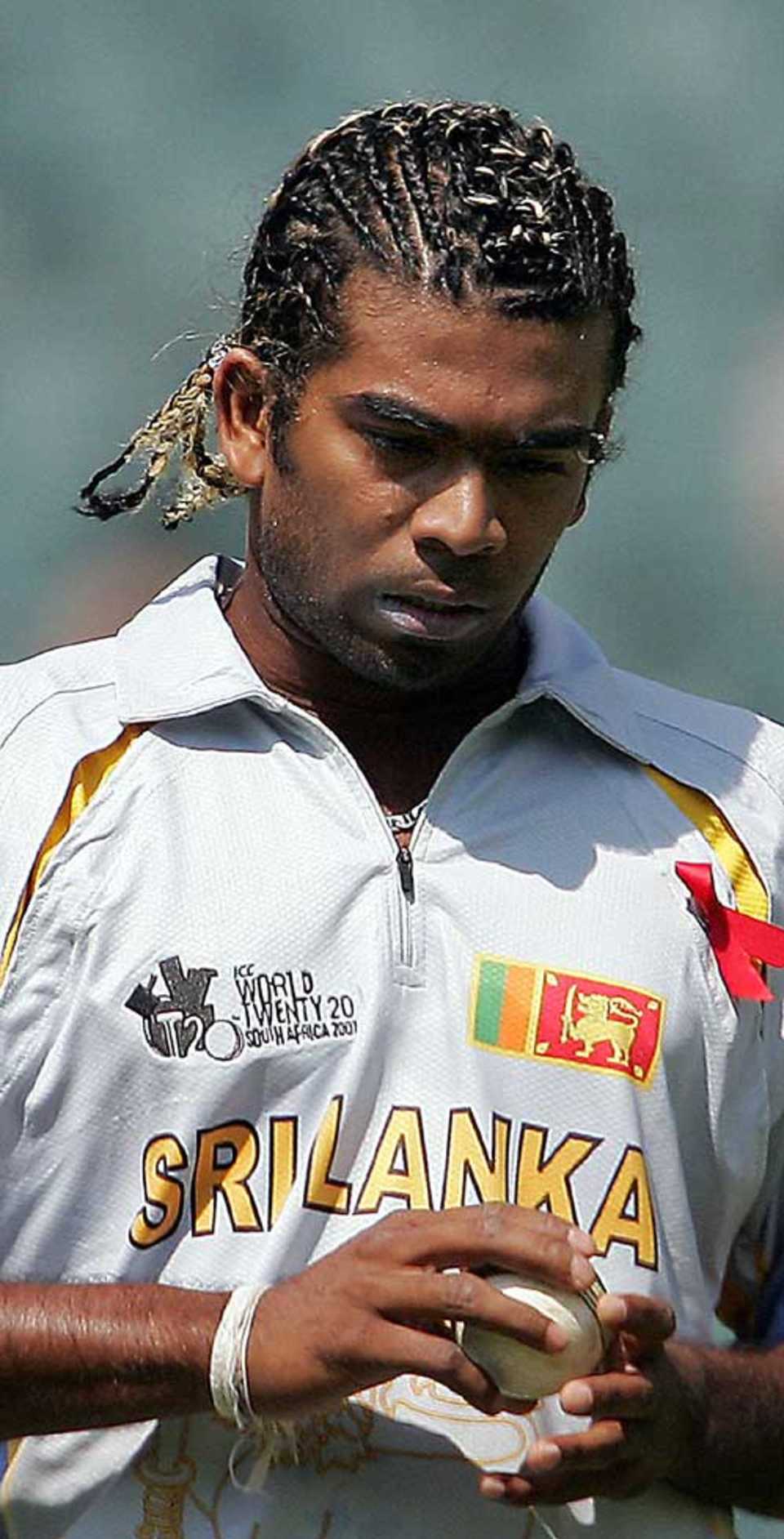 Lasith Malinga sports a new hairstyle, Kenya v Sri Lanka, ICC World Twenty20, Group C, Johannesburg, September 14, 2007