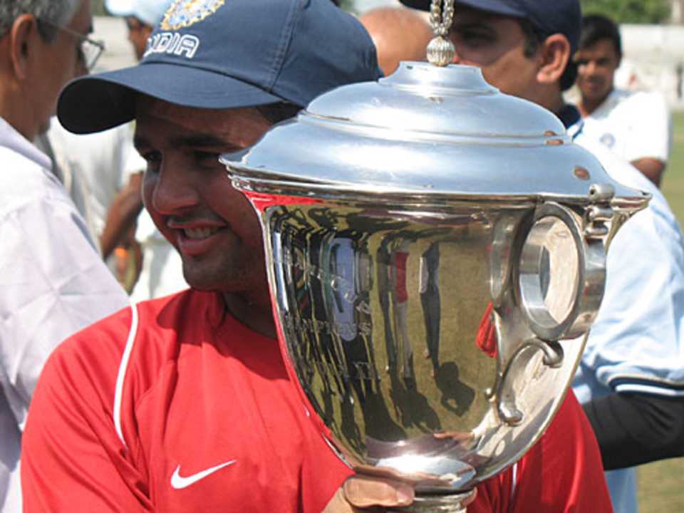 Parthiv Patel scored a century and a half-century in Rest of India's Irani Trophy win