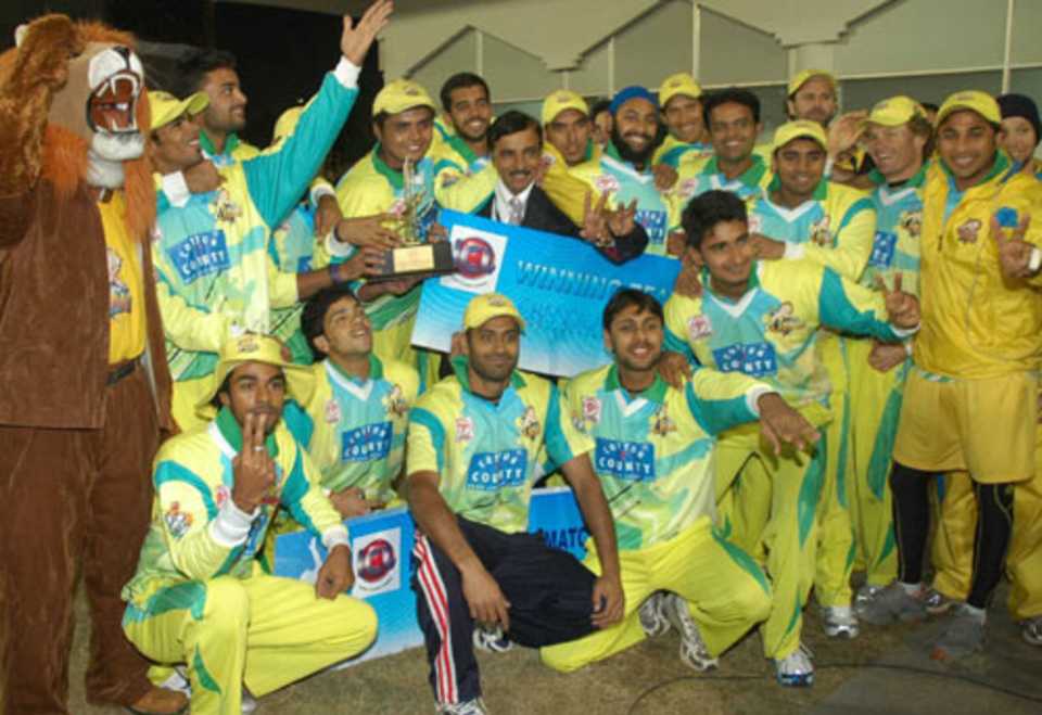 The victorious Chandigarh Lions team